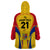 Custom Romania Rugby Wearable Blanket Hoodie The Oaks World Cup 2023 Go Stejarii - Wonder Print Shop