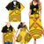 Personalised Romania Oaks Rugby Family Matching Summer Maxi Dress and Hawaiian Shirt Romanian Pattern With Embroidery Motif - Wonder Print Shop