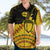 Personalised Romania Oaks Rugby Hawaiian Shirt Romanian Pattern With Embroidery Motif - Wonder Print Shop