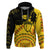 Personalised Romania Oaks Rugby Hoodie Romanian Pattern With Embroidery Motif - Wonder Print Shop