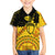 Personalised Romania Oaks Rugby Kid Hawaiian Shirt Romanian Pattern With Embroidery Motif - Wonder Print Shop