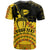 Personalised Romania Oaks Rugby T Shirt Romanian Pattern With Embroidery Motif - Wonder Print Shop