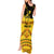 Personalised Romania Oaks Rugby Tank Maxi Dress Romanian Pattern With Embroidery Motif - Wonder Print Shop