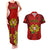 Portugal Rugby Couples Matching Tank Maxi Dress and Hawaiian Shirt The Wolves World Cup 2023 Go Os Lobos LT9 - Wonder Print Shop