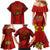 Portugal Rugby Family Matching Mermaid Dress and Hawaiian Shirt The Wolves World Cup 2023 Go Os Lobos LT9 - Wonder Print Shop