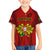 Portugal Rugby Family Matching Puletasi Dress and Hawaiian Shirt The Wolves World Cup 2023 Go Os Lobos - Wonder Print Shop