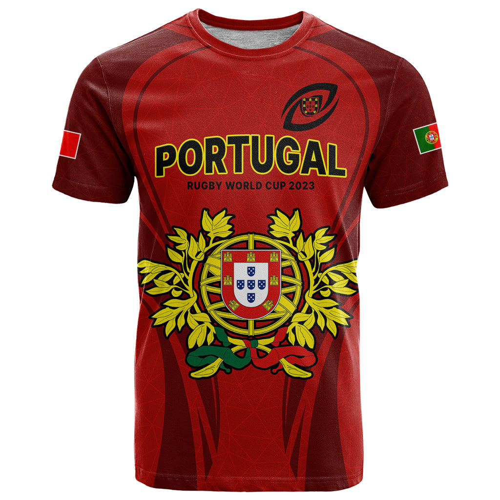 Portugal Rugby T Shirt The Wolves World Cup 2023 Go Os Lobos - Wonder Print Shop