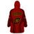 Portugal Rugby Wearable Blanket Hoodie The Wolves World Cup 2023 Go Os Lobos - Wonder Print Shop