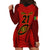 Custom Portugal Rugby Hoodie Dress The Wolves World Cup 2023 Go Os Lobos - Wonder Print Shop