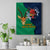 France South Africa Rugby Canvas Wall Art Springboks and Gallic Rooster World Cup 2023 LT9 - Wonder Print Shop