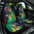 France South Africa Rugby Car Seat Cover Springboks and Gallic Rooster World Cup 2023 LT9 - Wonder Print Shop