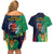 France South Africa Rugby Couples Matching Off Shoulder Short Dress and Hawaiian Shirt Springboks and Gallic Rooster World Cup 2023 LT9 - Wonder Print Shop