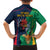 France South Africa Rugby Family Matching Long Sleeve Bodycon Dress and Hawaiian Shirt Springboks and Gallic Rooster World Cup 2023 LT9 - Wonder Print Shop