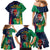 France South Africa Rugby Family Matching Mermaid Dress and Hawaiian Shirt Springboks and Gallic Rooster World Cup 2023 LT9 - Wonder Print Shop