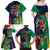 France South Africa Rugby Family Matching Off Shoulder Maxi Dress and Hawaiian Shirt Springboks and Gallic Rooster World Cup 2023 LT9 - Wonder Print Shop