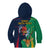 France South Africa Rugby Kid Hoodie Springboks and Gallic Rooster World Cup 2023 - Wonder Print Shop