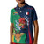 France South Africa Rugby Kid Polo Shirt Springboks and Gallic Rooster World Cup 2023 - Wonder Print Shop