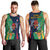 France South Africa Rugby Men Tank Top Springboks and Gallic Rooster World Cup 2023 - Wonder Print Shop