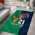 Custom France South Africa Rugby Area Rug Springboks and Gallic Rooster World Cup 2023 LT9 - Wonder Print Shop