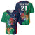 Custom France South Africa Rugby Baseball Jersey Springboks and Gallic Rooster World Cup 2023 LT9 - Wonder Print Shop