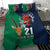 Custom France South Africa Rugby Bedding Set Springboks and Gallic Rooster World Cup 2023 LT9 - Wonder Print Shop