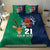 Custom France South Africa Rugby Bedding Set Springboks and Gallic Rooster World Cup 2023 LT9 - Wonder Print Shop