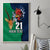 Custom France South Africa Rugby Canvas Wall Art Springboks and Gallic Rooster World Cup 2023 LT9 - Wonder Print Shop