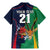 Custom France South Africa Rugby Family Matching Mermaid Dress and Hawaiian Shirt Springboks and Gallic Rooster World Cup 2023 LT9 - Wonder Print Shop