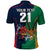 Custom France South Africa Rugby Polo Shirt Springboks and Gallic Rooster World Cup 2023 - Wonder Print Shop