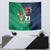 Custom France South Africa Rugby Tapestry Springboks and Gallic Rooster World Cup 2023 - Wonder Print Shop