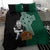 New Zealand Ireland Rugby Bedding Set Warrior Black Fern and Shamrocks World Cup 2023 LT9 - Wonder Print Shop