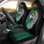 New Zealand Ireland Rugby Car Seat Cover Warrior Black Fern and Shamrocks World Cup 2023 LT9 - Wonder Print Shop