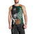 New Zealand Ireland Rugby Men Tank Top Warrior Black Fern and Shamrocks World Cup 2023 - Wonder Print Shop