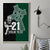 Custom New Zealand Ireland Rugby Canvas Wall Art Warrior Black Fern and Shamrocks World Cup 2023 LT9 - Wonder Print Shop