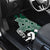 Custom New Zealand Ireland Rugby Car Mats Warrior Black Fern and Shamrocks World Cup 2023 LT9 - Wonder Print Shop