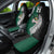 Custom New Zealand Ireland Rugby Car Seat Cover Warrior Black Fern and Shamrocks World Cup 2023 LT9 - Wonder Print Shop