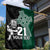 Custom New Zealand Ireland Rugby Garden Flag Warrior Black Fern and Shamrocks World Cup 2023 - Wonder Print Shop