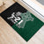 Custom New Zealand Ireland Rugby Rubber Doormat Warrior Black Fern and Shamrocks World Cup 2023 - Wonder Print Shop