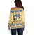 Ancient Egypt Scarab Beetle Off Shoulder Sweater - Wonder Print Shop