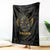 Anubis Egyptian God of Death Blanket