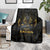 Anubis Egyptian God of Death Blanket