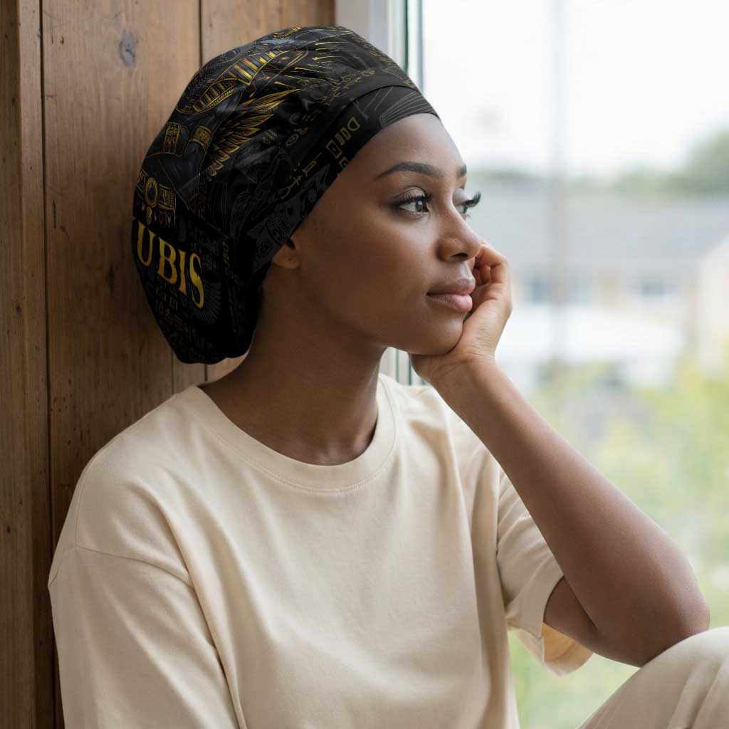 Anubis Egyptian God of Death Easy Headwrap