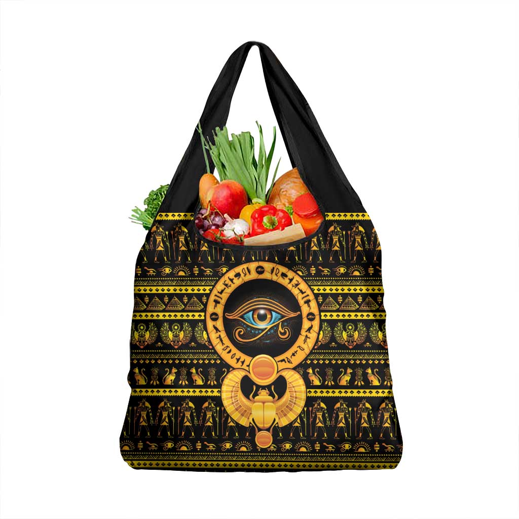 Egyptian God of The Sun Eye of Ra Grocery Bag