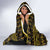 Egyptian God of The Sun Eye of Ra Hooded Blanket