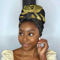 The Ankh Egyptian Hieroglyphs Simple Headwrap