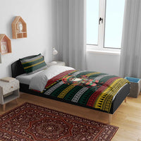 Mexican Santa Sombrero Bedding Set Feliz Navidad Mexico - Wonder Print Shop