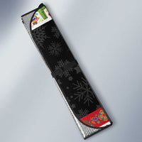 Mexican Sugar Skull Auto Sun Shade Feliz Navidad Mexico - Wonder Print Shop