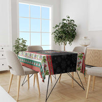 Mexican Sugar Skull Tablecloth Feliz Navidad Mexico - Wonder Print Shop