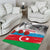 Azerbaijan Qara Yanvar Area Rug with Flag Style LT9 - Wonder Print Shop