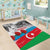 Azerbaijan Qara Yanvar Area Rug with Flag Style LT9 - Wonder Print Shop